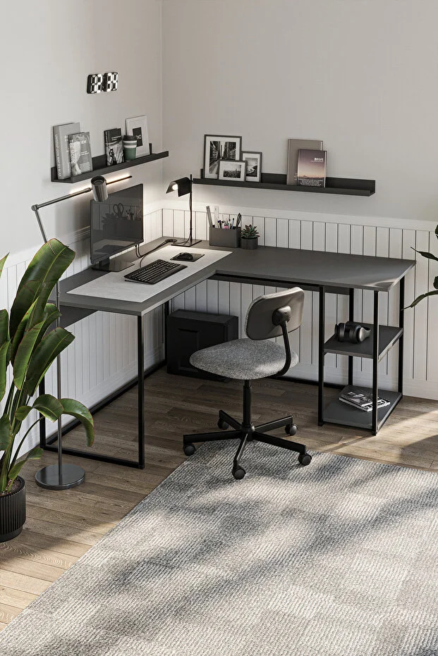 Odin Çalışma Masası Ofis Masası Köşe Masa Bilgisayar Masası 